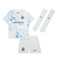 Inter Milan Hakan Calhanoglu #20 Replika babykläder Bortaställ Barn 2025-26 Kortärmad (+ korta byxor)